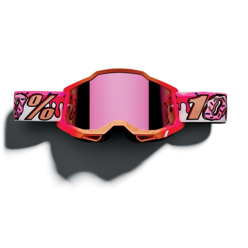 100% Accuri 2 Goggle Donut Mirror Pink