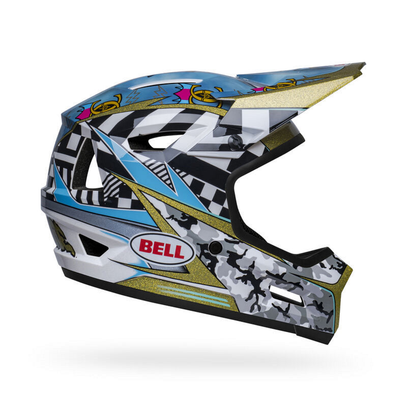 Bell Sanction 2 DLX MIPS Full-Face Helmet Caiden Gloss Black/White