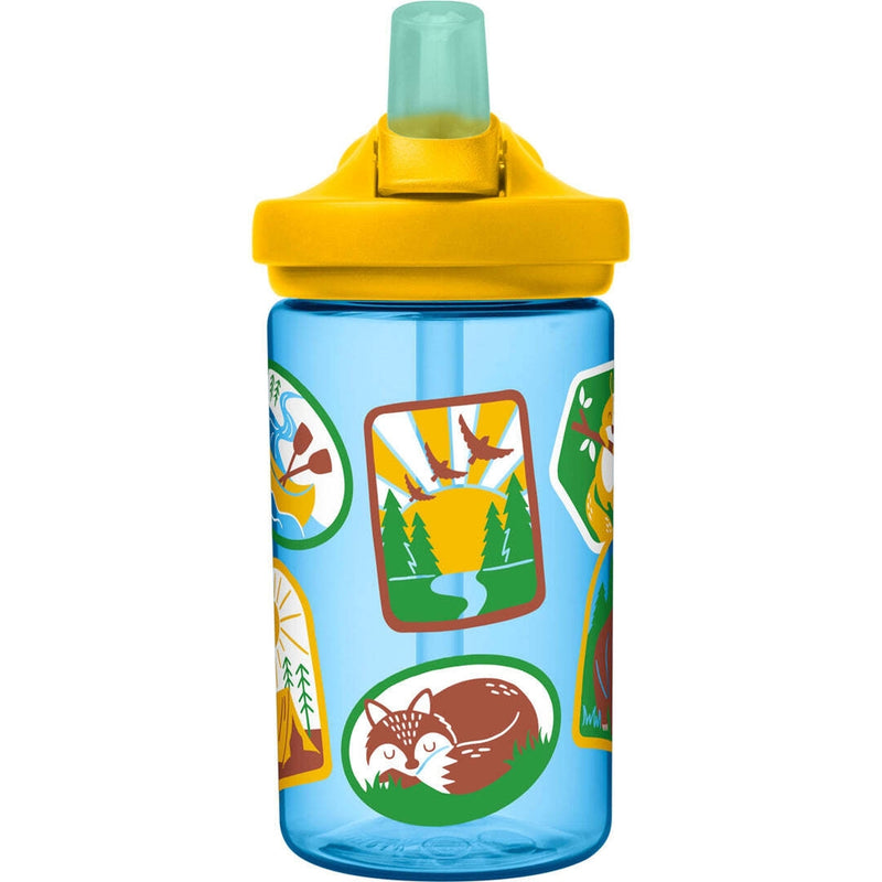 CamelBak Eddy+ Kids Water Bottle 400ml Explorer Patches