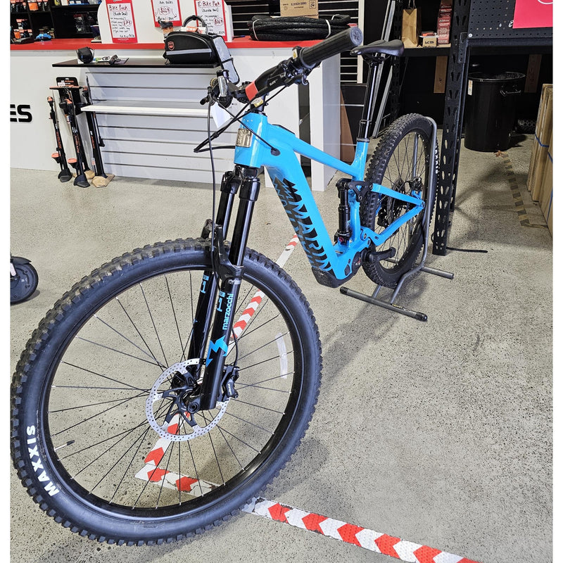 EX-DEMO Marin Rift Zone EL 1 Electric Trail Bike 400Wh Battery Blue/Navy Fade (Large)