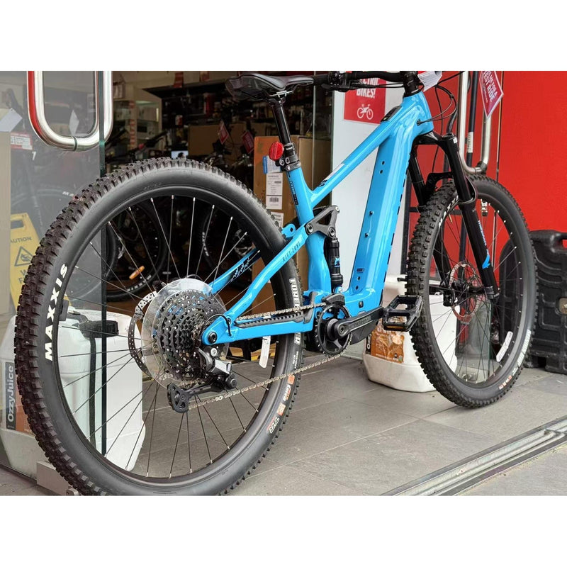 EX-DEMO Marin Rift Zone EL 1 Electric Trail Bike 400Wh Battery Blue/Navy Fade (Medium)