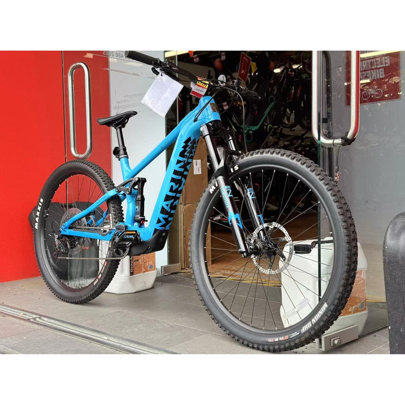 EX-DEMO Marin Rift Zone EL 1 Electric Trail Bike 400Wh Battery Blue/Navy Fade (Medium)