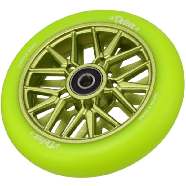 Envy Delux Scooter Wheel 120 x 26mm Green
