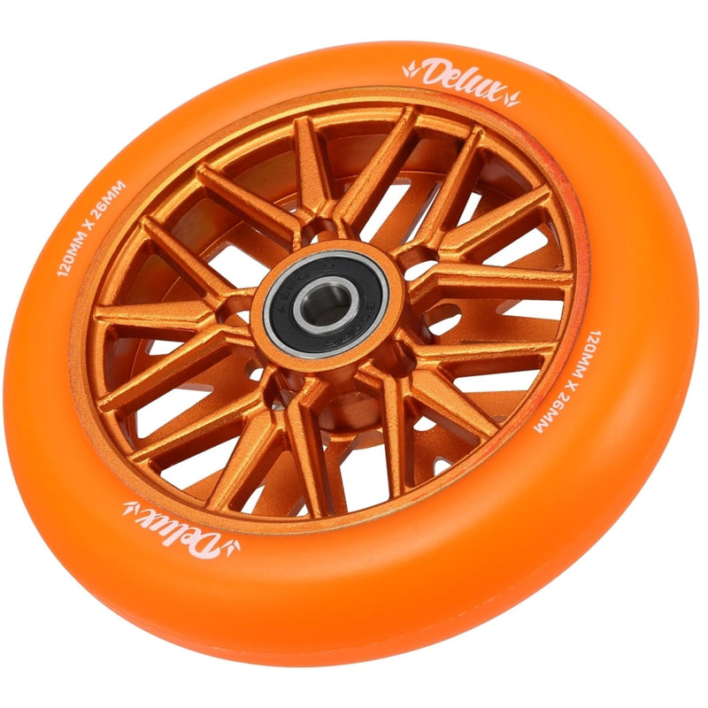 Envy Delux Scooter Wheel 120 x 26mm Orange