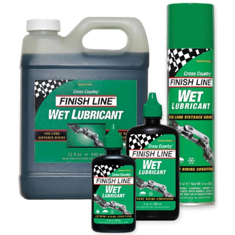 Finish Line Wet Lube 960ml Screw Top Bottle