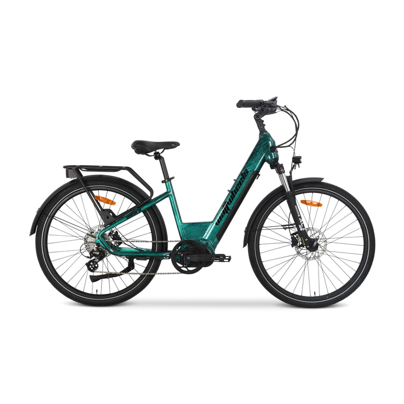 Wattwheels Oxford LS Electric Bike 500Wh Battery Forest Green