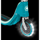 Globber Flow 125 Kids Scooter with Light Up Wheels Teal