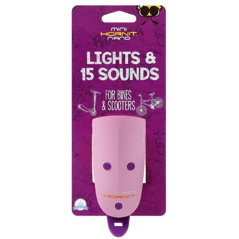 Hornit Nano Kids Light and Sounds Pink/Purple