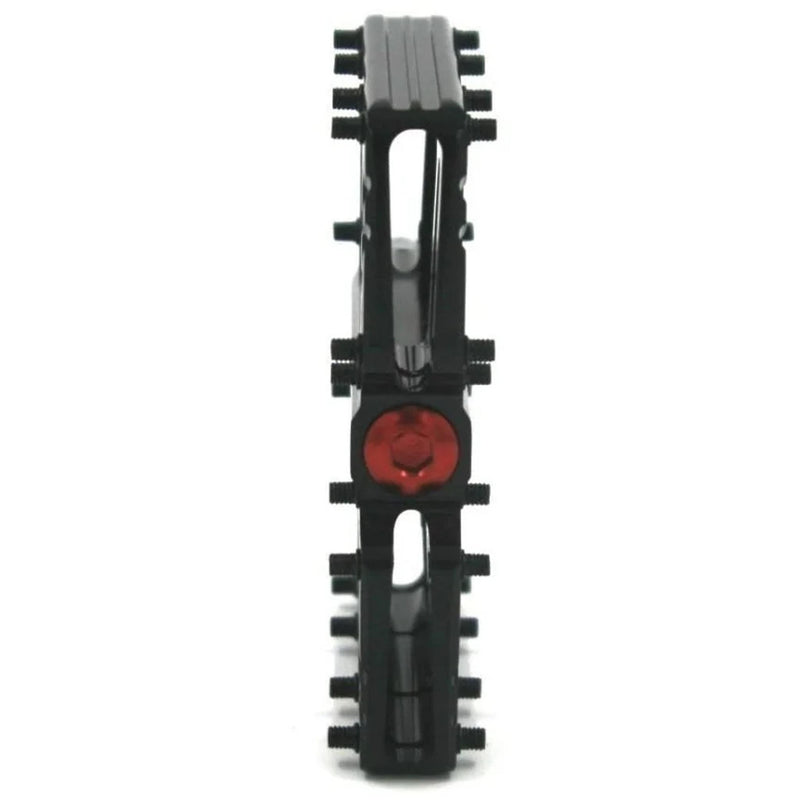 JetBlack Ultralite Low Profile MTB Pedals Black