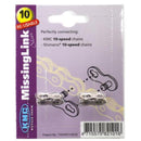 KMC Missing Link 5.88mm 10Spd (2 Per Card) Silver Reusable