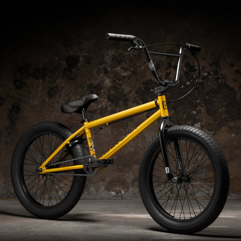 Kink Curb BMX Bike Matte Gold Leaf