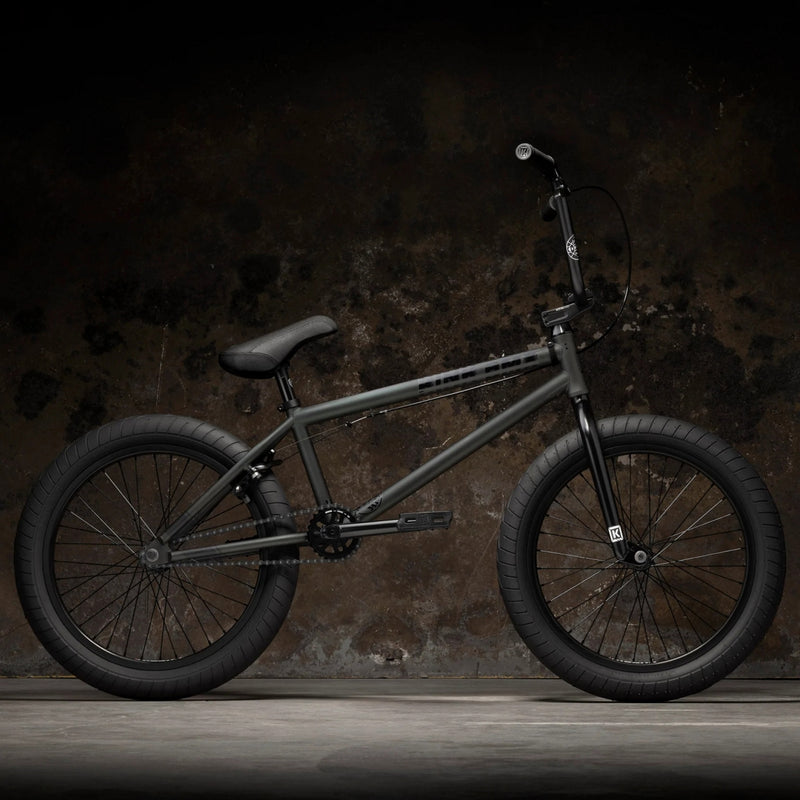 Kink Whip BMX Bike Matte Translucent Black