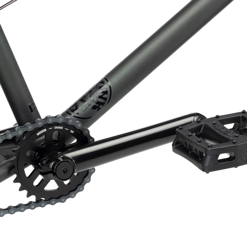 Kink Whip BMX Bike Matte Translucent Black