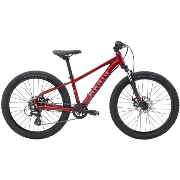 Marin Bayview Trail 24" Kids Mountain Bike Red/Blue