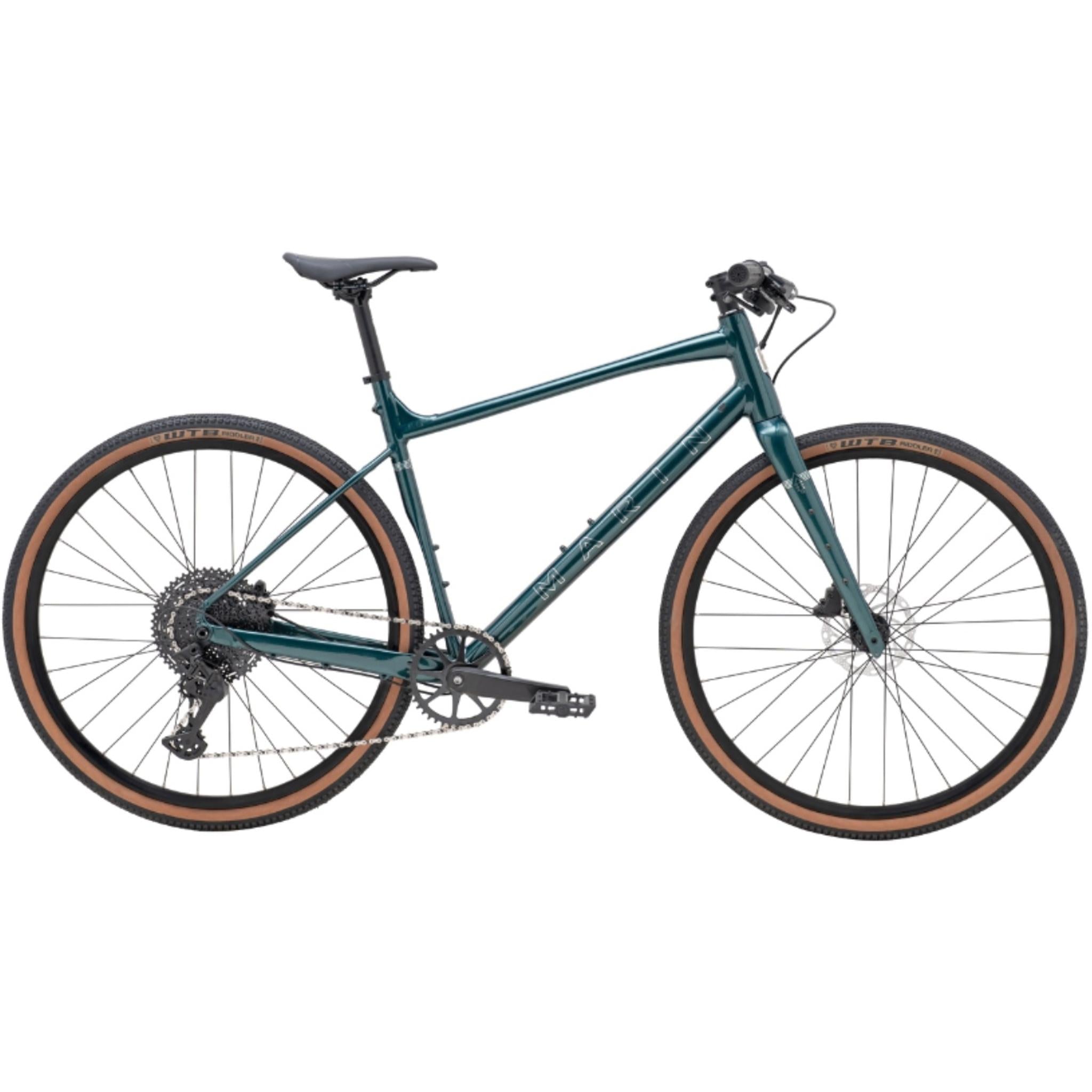 marin gravel bike flat bar Marin DSX 1 Flat Bar Gravel Bike Green/Silver – 99bikes.co.nz
