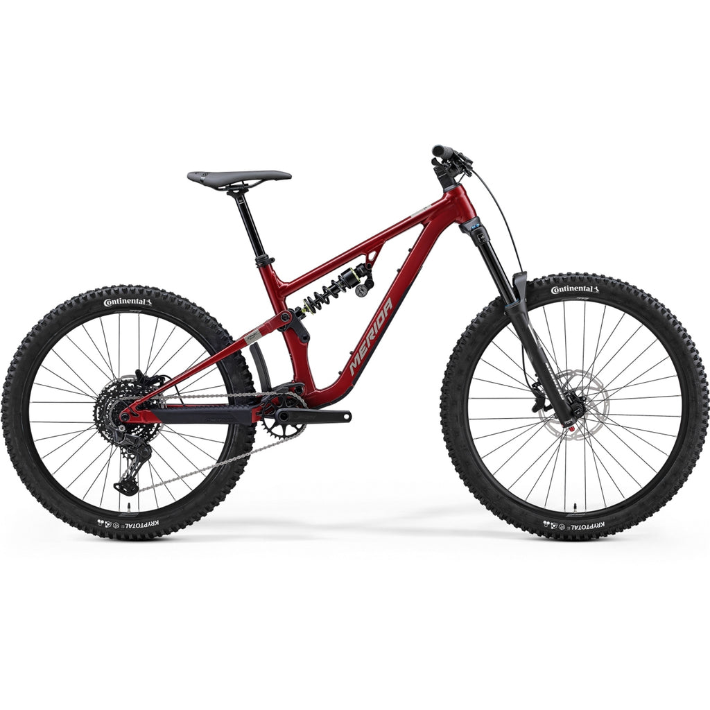 Merida One Sixty FR 400 Enduro Bike Silk Dark Strawberry (Grey