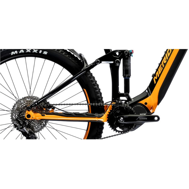 Merida eOne Forty 400 Electric Enduro Bike Black/Orange