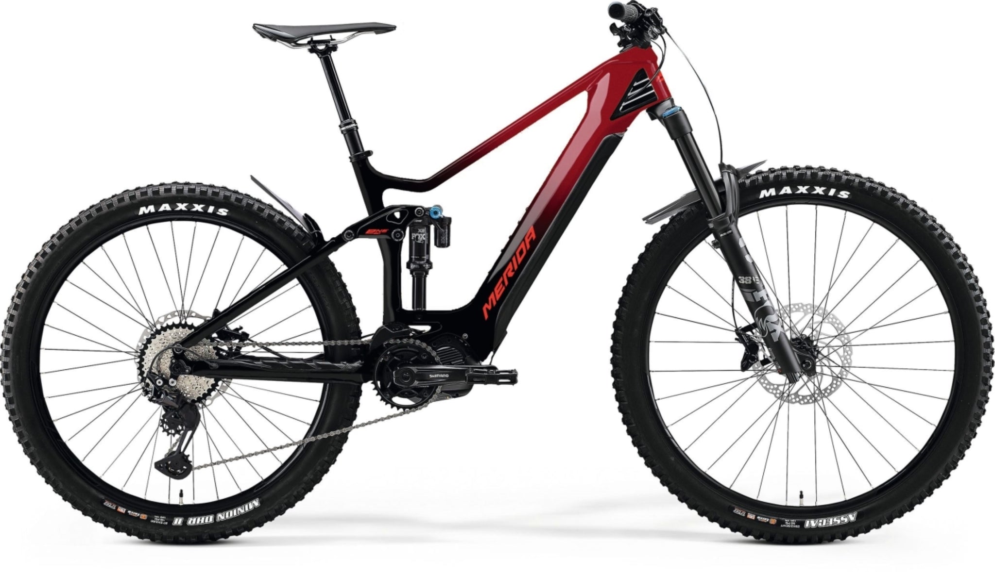 Merida eOne Sixty 9000 Electric Enduro Bike 630Wh Battery Dark