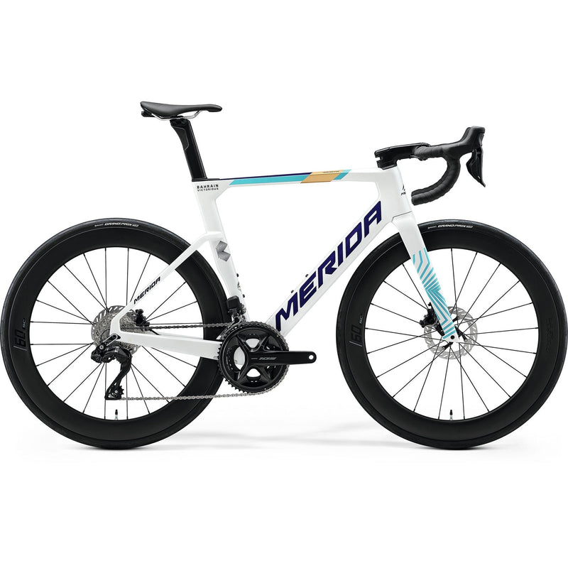 Merida Reacto 6000 Road Race Bike Pearl White/Team