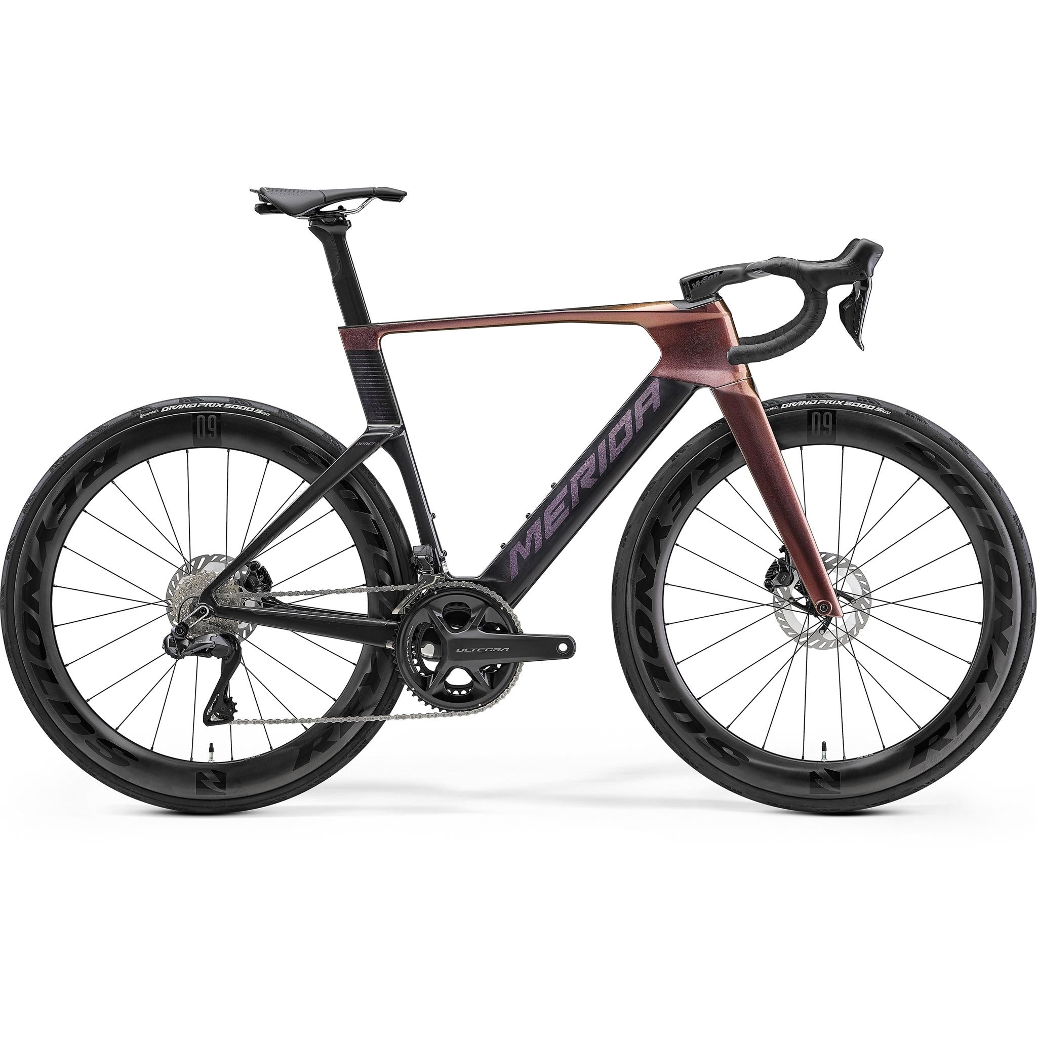 Merida Reacto 8000 Aero Road Bike Rainbow Purple – 99bikes.co.nz