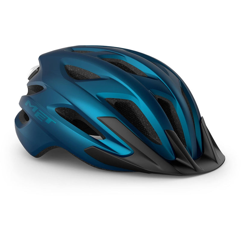 Met Crossover Helmet Blue 52-59cm Metallic