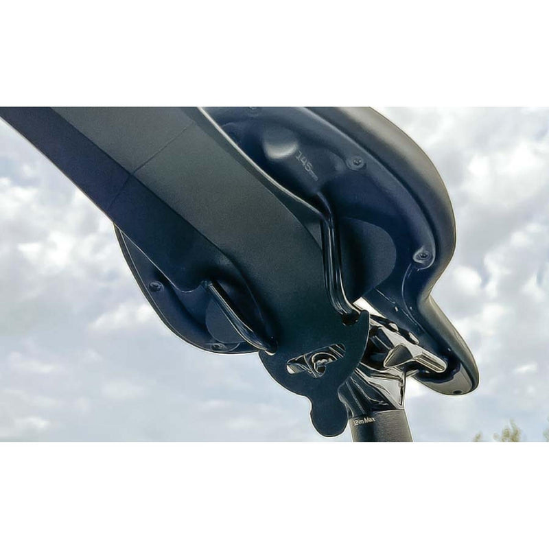 Mucky Nutz Mini Butt Fender Saddle Mounted Rear Mudguard Black