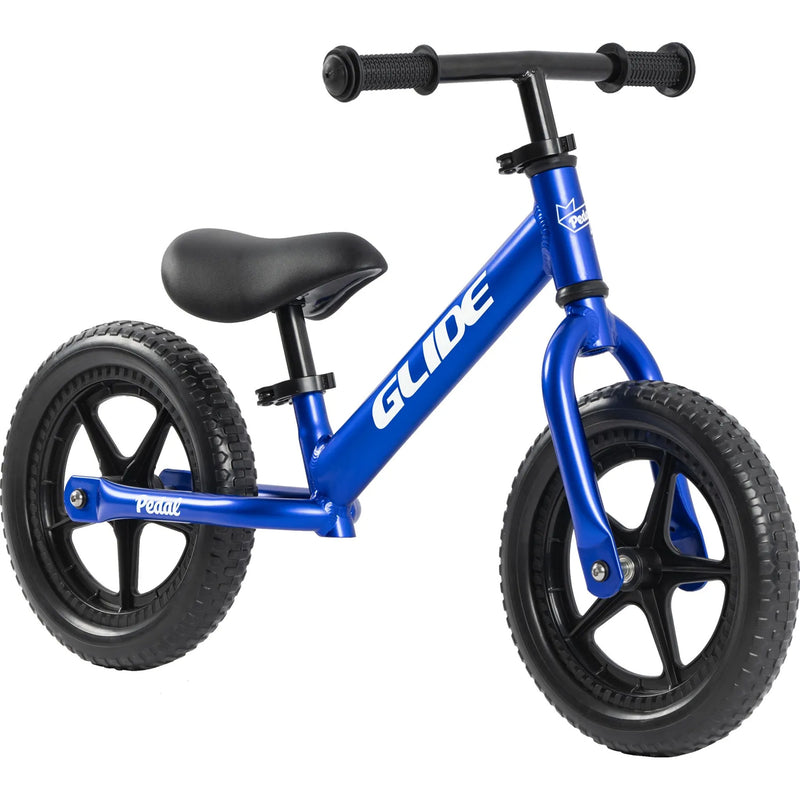 Pedal Glide 2 Kids Balance Bike Metallic Blue