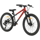 Pedal Jackal 24" Kids Bike Red/Charcoal Fade