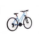 Pedal Raven 3 Hybrid Bike Trapeze Frame Blue