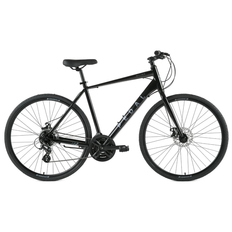 Pedal Flyer Hybrid Bike Black