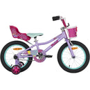 Pedal Hoot Alloy 16" Kids Bike Lilac/Black