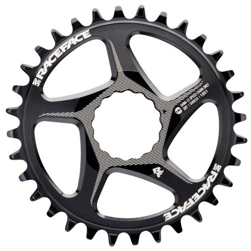Race Face Chainring Cinch Dm 34T Shimano 12 Speed Black