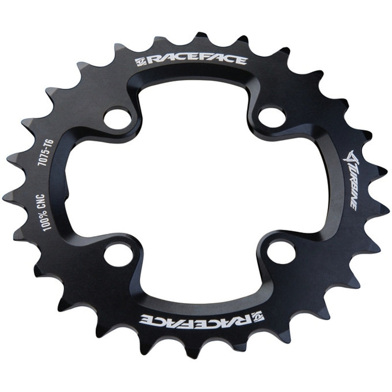 Race Face Turbine 2x Chainring 10/11Spd 64x26 104/64BCD Black