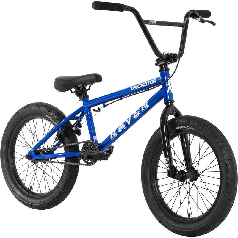 Raven Trickster 18" BMX Bike Gloss Blue