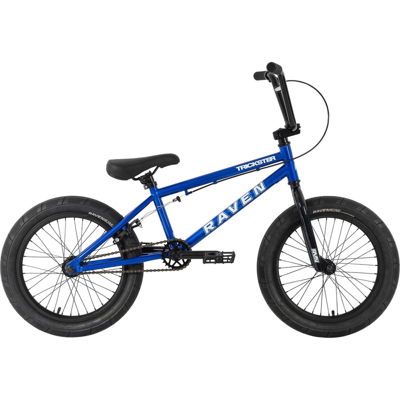 Raven Trickster 18" BMX Bike Gloss Blue