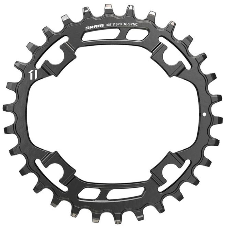 SRAM X-Sync Steel Chain Ring 30T 11 Speed Black