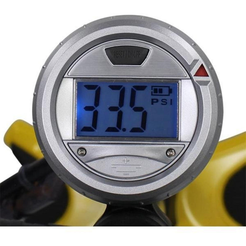 Serfas Floorpump w/ Digital Gauge Black