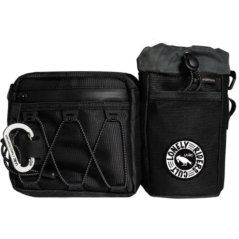 ULAC Dual Handlebar Bag Krosstrek 3.3L with Carabiner Black