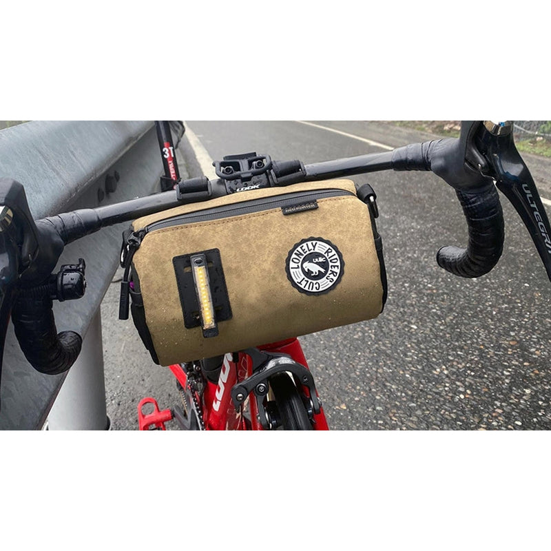 ULAC Neo Porter Coursier Handlebar Bag 2.7L with Carabiner Latte