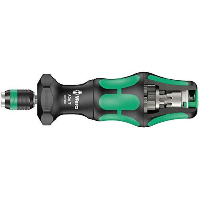 Wera 826 T Kraftform Turbo Bits Screwdriver