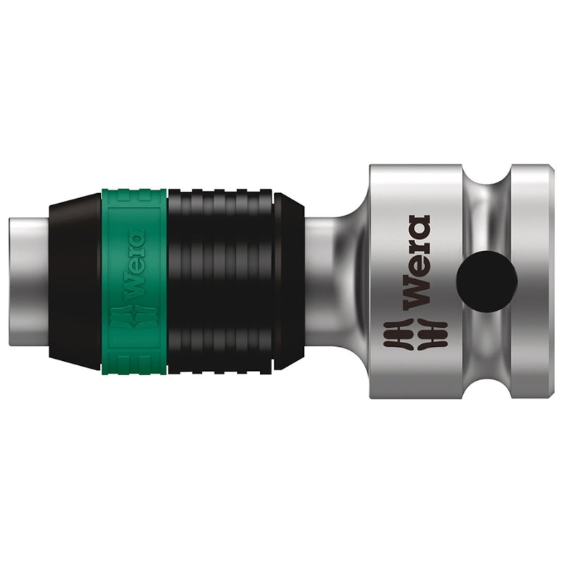 Wera Adapter Bit 8784 B1 Zyklop Bit Adapter 3/8" Sqaure To 1/4" Hex Bit