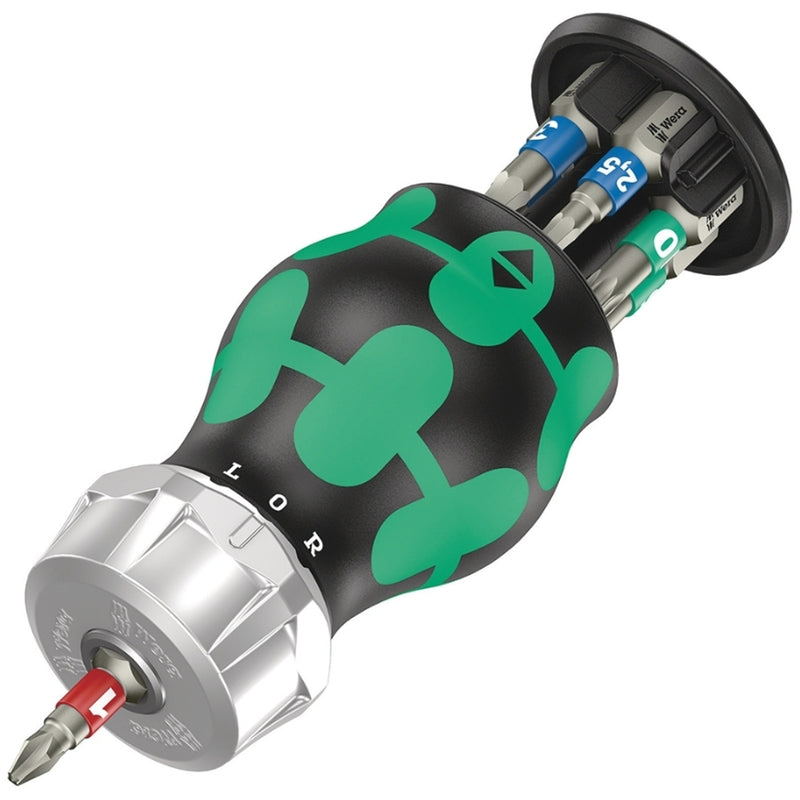 Wera Bicycle Set 5 Bit Holding Screwdriver with Magazine 7 Pieces