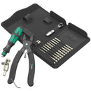 Wera Chain Riveter Set For Workshops 18 Piece Tool Set