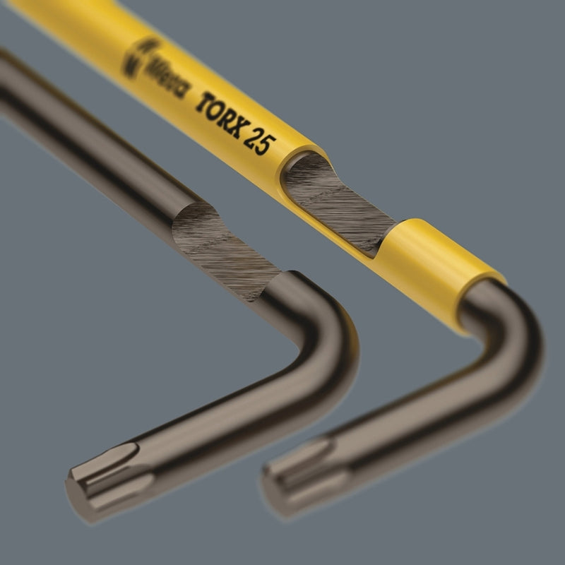 Wera L-Key Set Long For Torx Screws Multicolour 9 Pieces