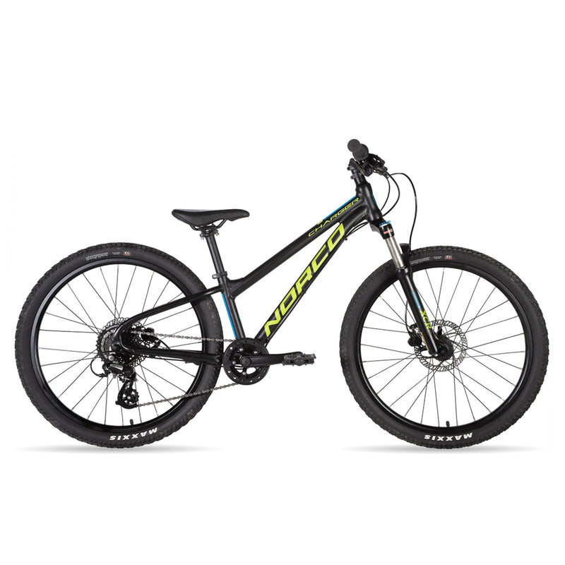 Norco Charger 24” Kids Mountain Bike Black/Green