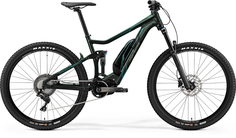 Merida eOne Twenty 500 Electric Mountain Bike Green/Blue (2019)