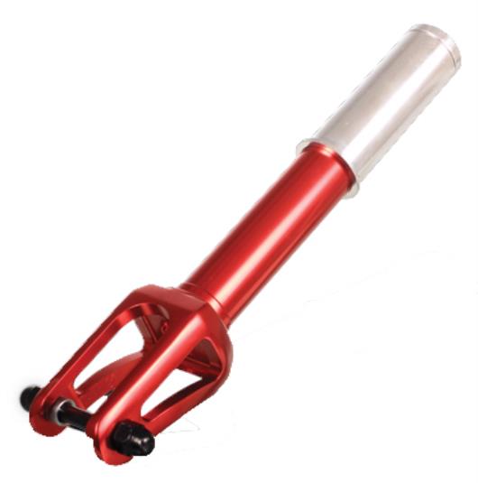 MGP Red Threadless Ext Forks Hot Head