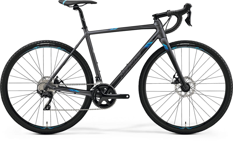 Merida Mission CX 400 Cyclocross Bike Silver/Blue (2020)