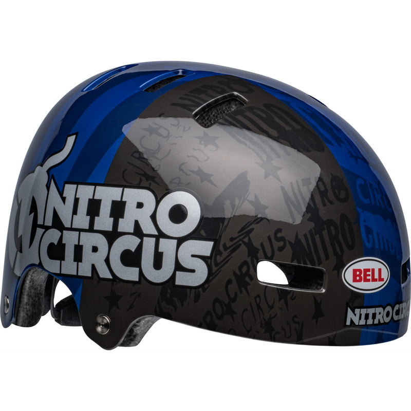 Bell Helmet Local Navy/Silver Nitrocircus