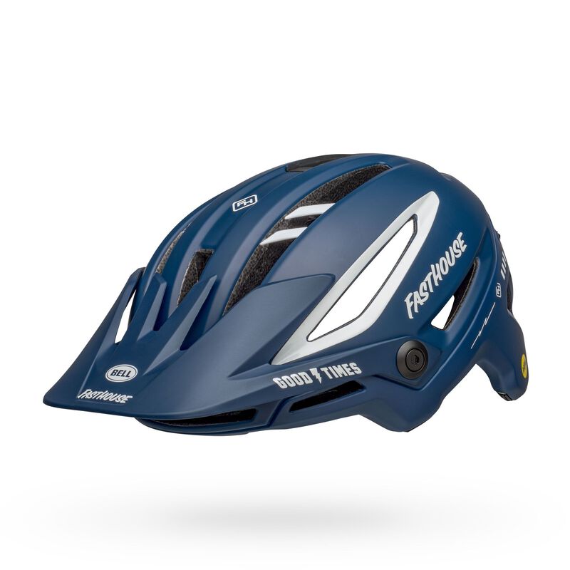 Bell Helmet Sixer MIPS Fasthouse Blue/White